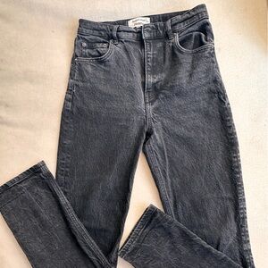 Reformation Black Jeans size 27